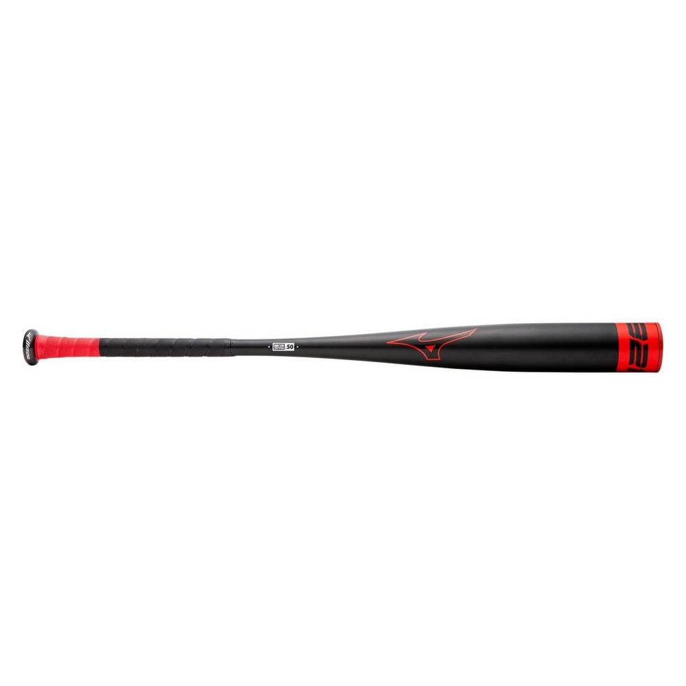 Bate De Beisbol Mizuno B21-HOT METAL - BBCOR Baseball Bat (-3) Hombre Negras/Rojas España BXUG-51987